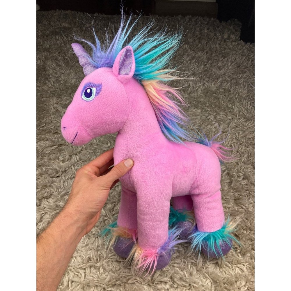 Build-A-Bear Workshop Beary Fairy Friends Pink Unicorn Horse Plush
